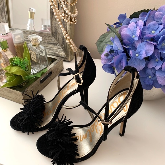 Sam Edelman Black Heels Size EU 36 - Picture 2 of 4